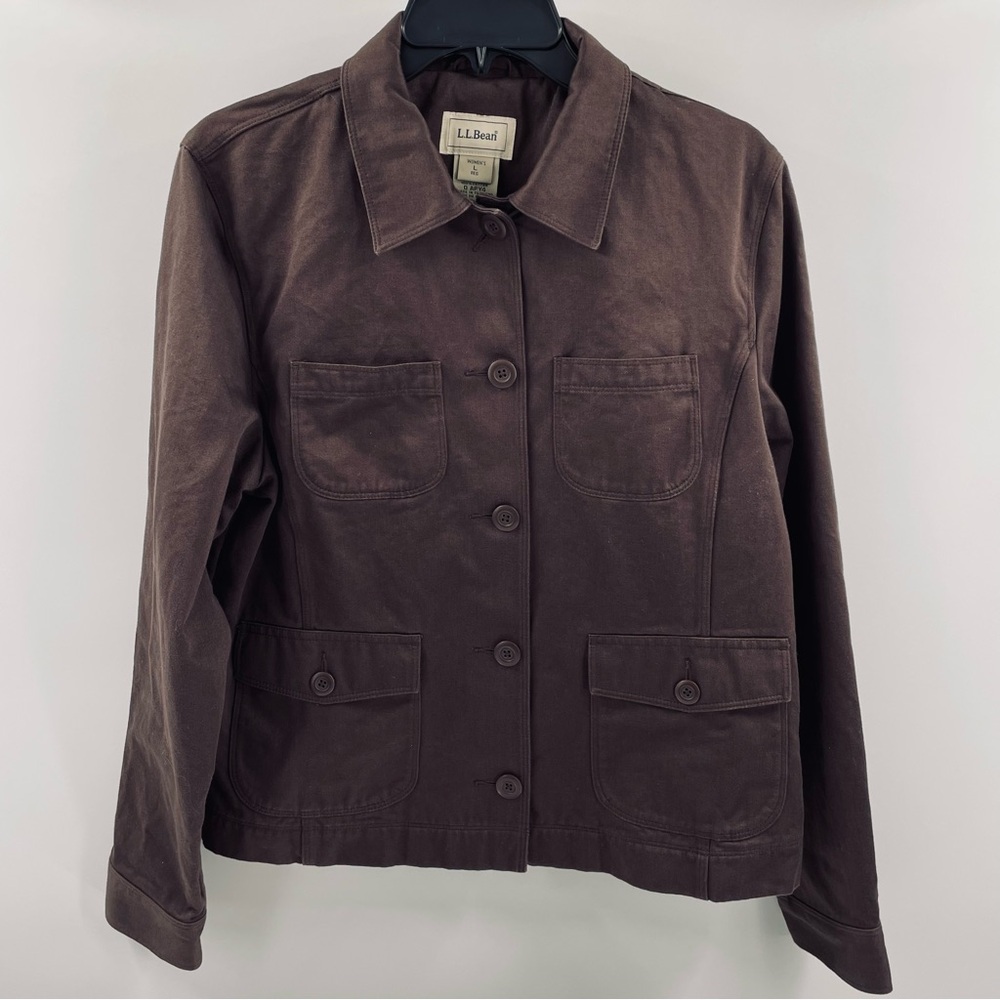 L.L. Bean Brown Utility Jacket